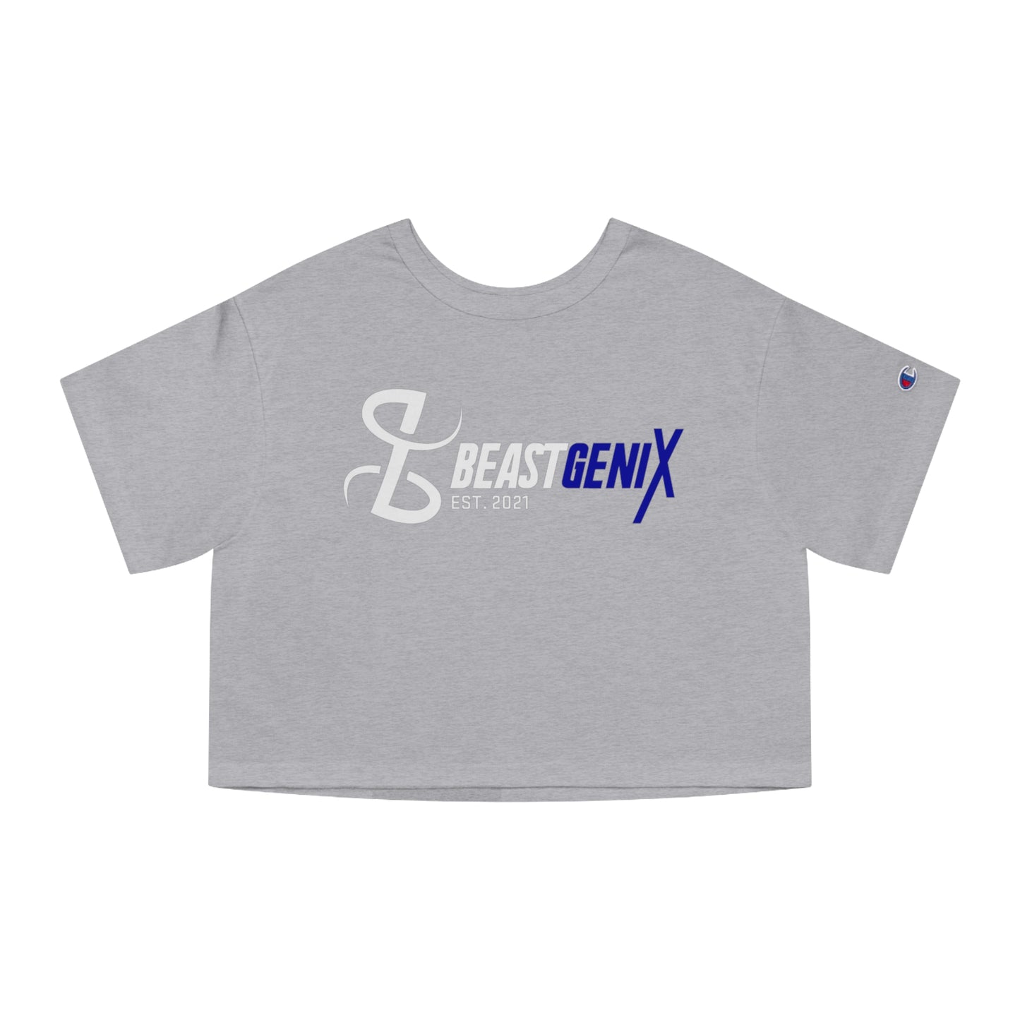 BeastgeniX Est. 2021 Champion Women's Heritage Cropped T-Shirt