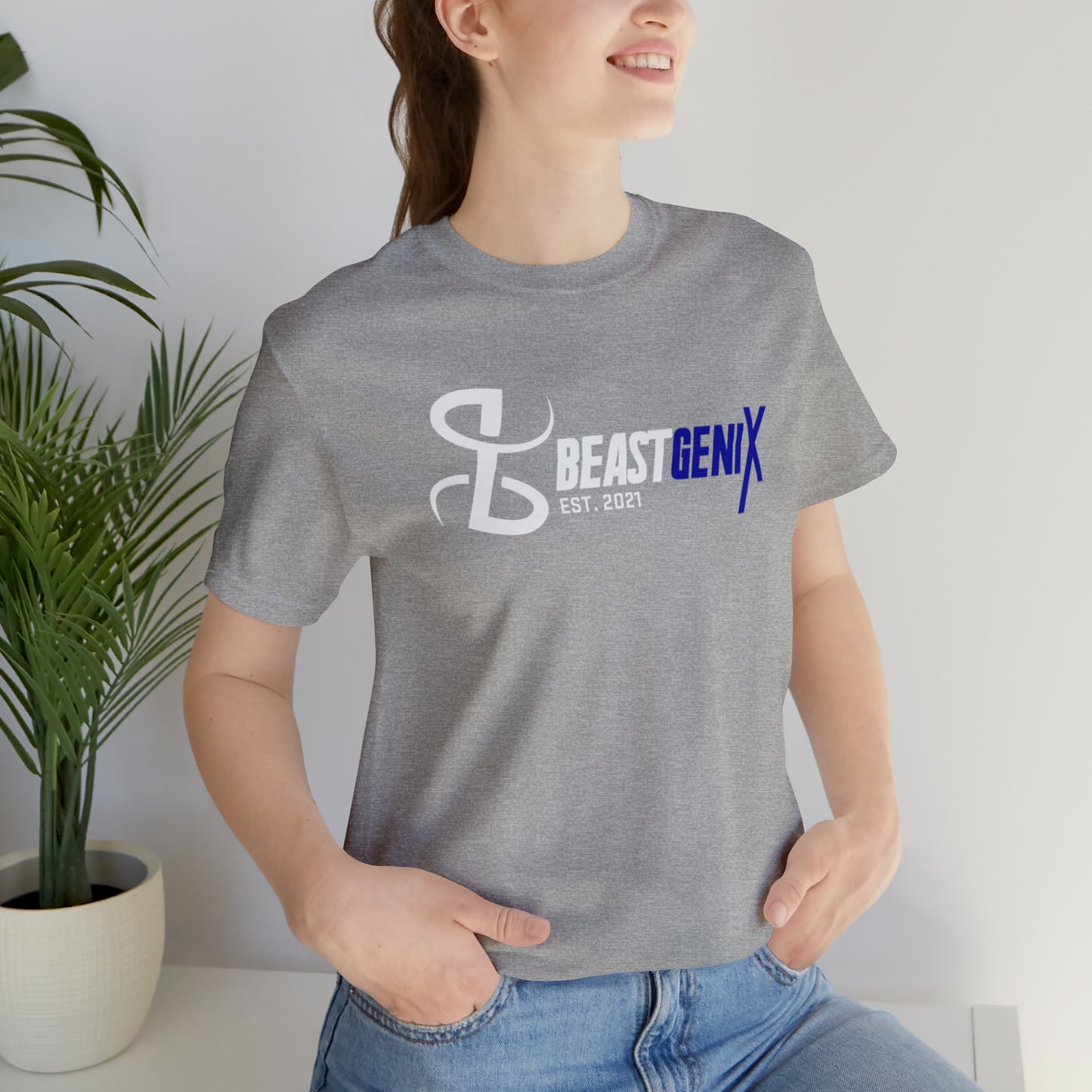 BeastgeniX Est. 2021 Unisex Jersey Short Sleeve Tee