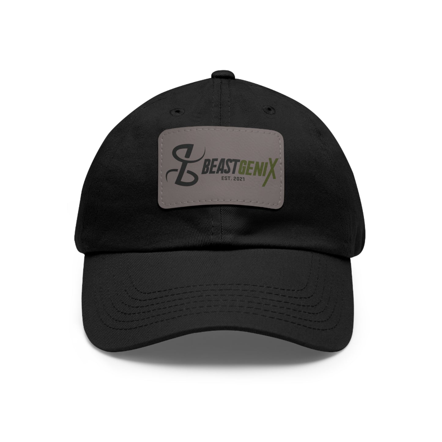 BeastgeniX Army Hat with Leather Patch Est. 2021