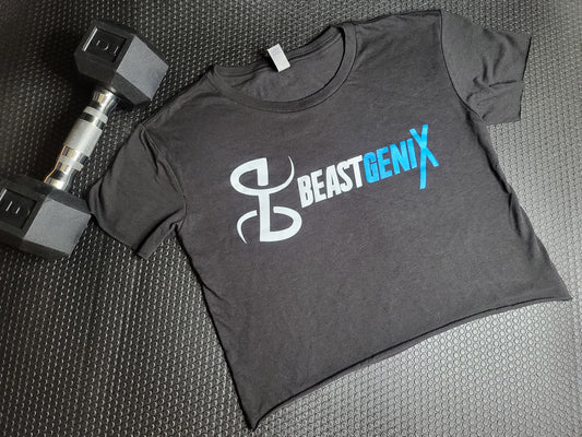 BeastgeniX Cropped Flag Tee