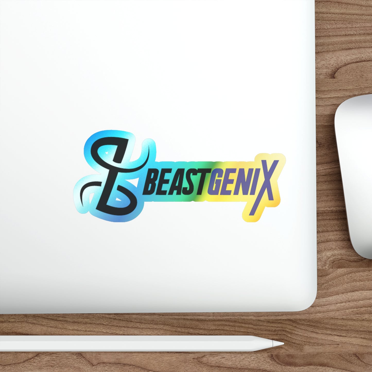 BeastgeniX Holographic Die-cut Stickers