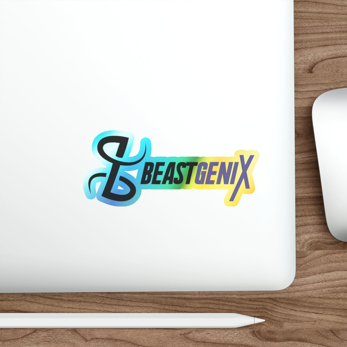 BeastgeniX Holographic Die-cut Stickers